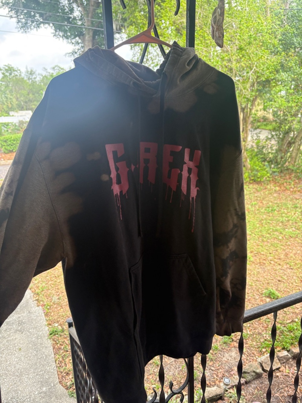 Black Tie-Dye G-REX Hoodie